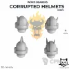 Описание картинки Word Bearers Corrupted Helmets MkIV от  по цене 80руб | Свободный Рынок Миниатюр - СРМ - изображение - №3