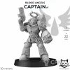Описание картинки Blood Angels Captain v1 от  по цене 300руб | Свободный Рынок Миниатюр - СРМ - изображение - №3