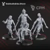 Описание картинки Zombies Squad от Manufactorum76 по цене 1 500руб | Свободный Рынок Миниатюр - СРМ - изображение - №4