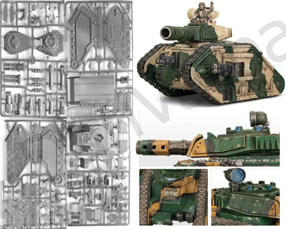 Leman Russ Battle Tank/Eradicator/Exterminator - Свободный Рынок Миниатюр