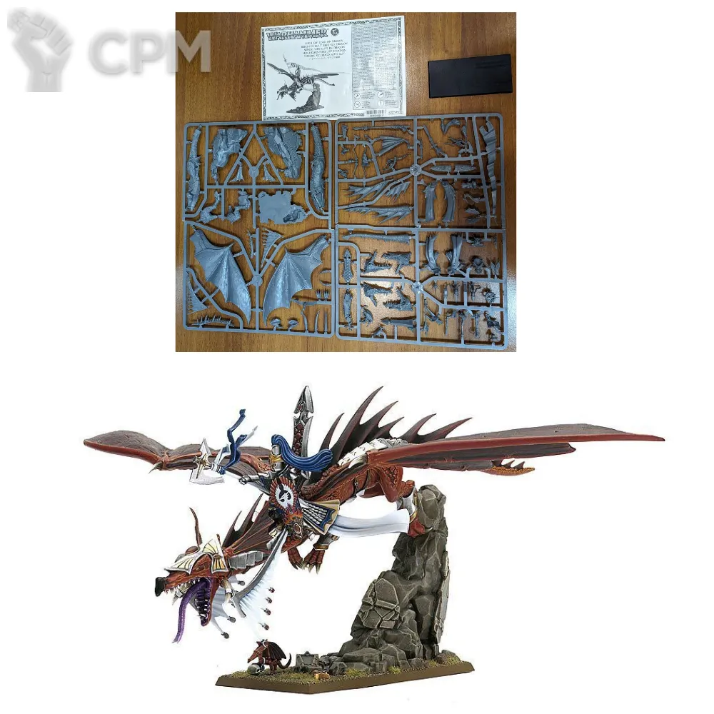 Warhammer Fantasy High Elf Lord on Dragon оригинал - Свободный Рынок  Миниатюр