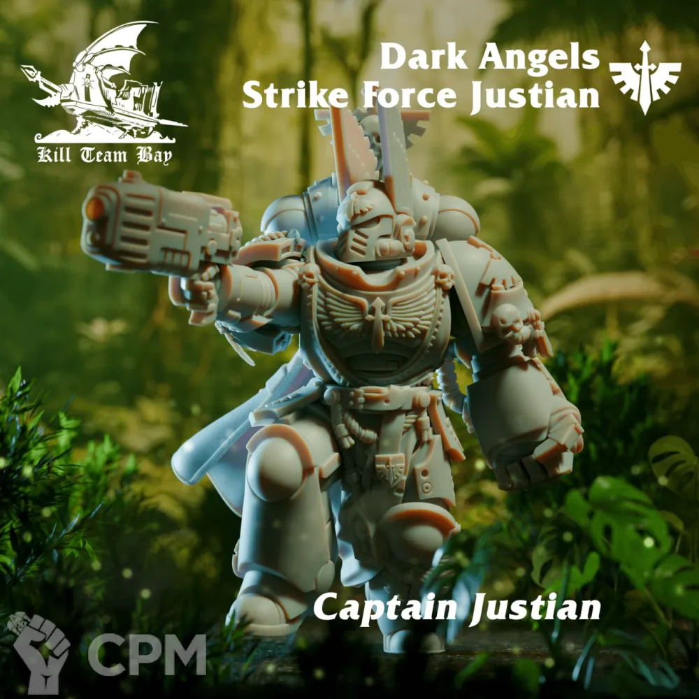 Dark Angel Strike Team Justian - Свободный Рынок Миниатюр