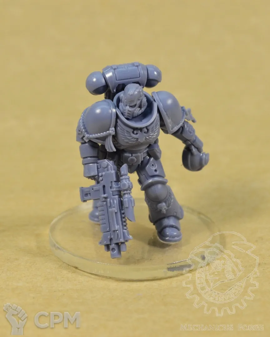 Primaris Lieutenant With Stalker Bolt Rifle (Limit - Свободный Рынок  Миниатюр