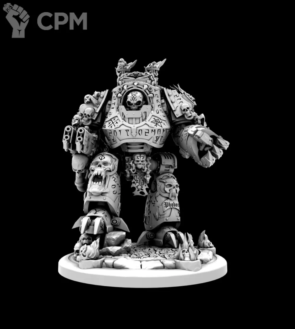 Word Bearers Contemptor dreadnought - Свободный Рынок Миниатюр