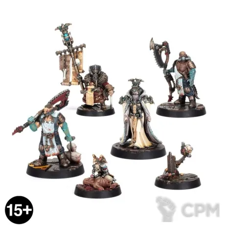 Описание картинки предзаказ Mercator Pallidus Corpse Harvesting Party от  по цене 8 200руб | Свободный Рынок Миниатюр - СРМ
