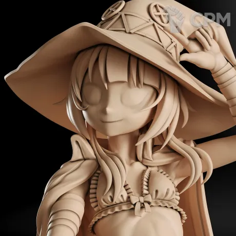 Описание картинки Megumin Sexy Attack Фигурка (Konosuba) от GAS3TXD  по цене 3 600руб | Свободный Рынок Миниатюр - СРМ