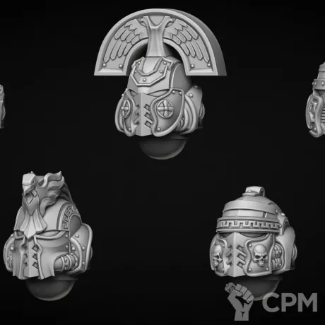 Описание картинки шлем тип Romanus V2.0 от Bazilevs по цене 398руб | Свободный Рынок Миниатюр - СРМ