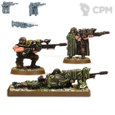 Описание картинки Catachan Snipers от Red Rooster по цене 522руб | Свободный Рынок Миниатюр - СРМ