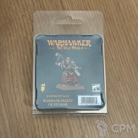 Описание картинки Warrior Priest of Sigmar от zurdo по цене 2 000руб | Свободный Рынок Миниатюр - СРМ