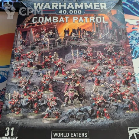 Описание картинки World Eaters Combat Patrol 9th edition от Sailor Moon по цене 14 500руб | Свободный Рынок Миниатюр - СРМ