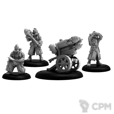 Описание картинки Dragon’s Breath – Golden Crucible Rocket Weapon Crew Unit от 3Д печать миниатюр по цене 677руб | Свободный Рынок Миниатюр - СРМ