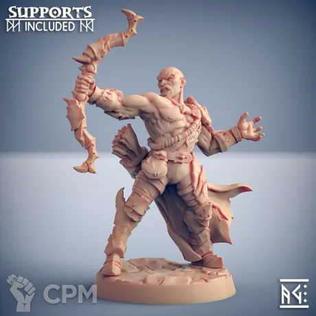 Описание картинки Пустынный лучник (Desert Archer) от Gabrigame_Print по цене 270руб | Свободный Рынок Миниатюр - СРМ