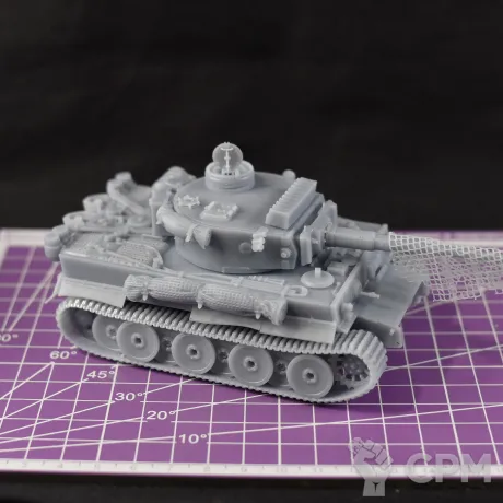 Описание картинки Немецкий танк Panzer VI Ausf.H1 "Тигр" версия DAK (обр.1942 г.) / масштаб 1:56 / от DModels по цене 2 500руб | Свободный Рынок Миниатюр - СРМ