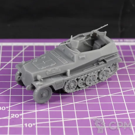 Описание картинки Немецкий бронетранспортер Sd.Kfz. 250/1 / масштаб 1:56/ 28мм от DModels по цене 720руб | Свободный Рынок Миниатюр - СРМ