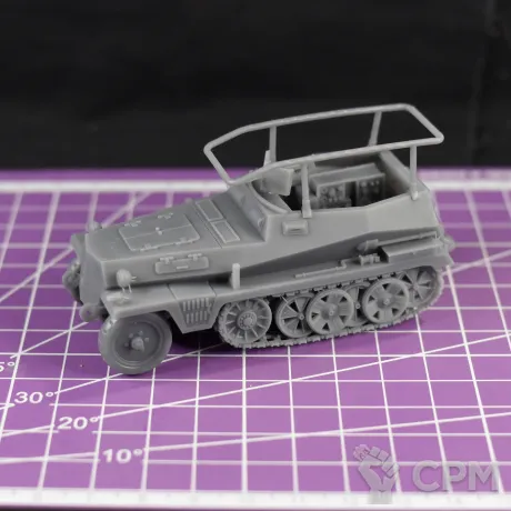 Описание картинки Немецкий бронетранспортер Sd.Kfz. 250/3 (бронемашина связи) / масштаб 1:56/ 28мм от DModels по цене 780руб | Свободный Рынок Миниатюр - СРМ