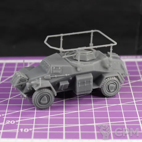 Описание картинки Немецкий разведывательный бронеавтомобиль Sd.Kfz 221 / масштаб 1:56 / 28мм от DModels по цене 650руб | Свободный Рынок Миниатюр - СРМ