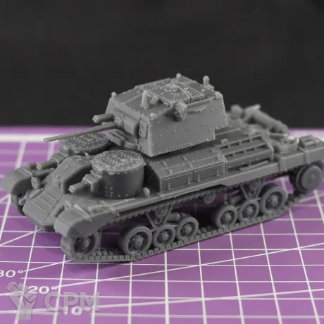 Описание картинки Британский крейсерский танк A9 / масштаб 1:56 / 28мм от DModels по цене 850руб | Свободный Рынок Миниатюр - СРМ