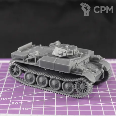 Описание картинки Немецкий огнементый танк Pz.Kpfw.II(F) "Фламинго" / масштаб 1:56 / 28мм от DModels по цене 760руб | Свободный Рынок Миниатюр - СРМ