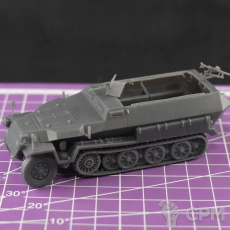 Описание картинки Немецкий бронетранспортер Sd.Kfz. 251 Ausf. A / масштаб 1:56/ 28мм от DModels по цене 750руб | Свободный Рынок Миниатюр - СРМ