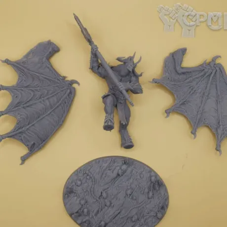 Описание картинки Bloodthirster печатный от Koda WorkShop по цене 300руб | Свободный Рынок Миниатюр - СРМ