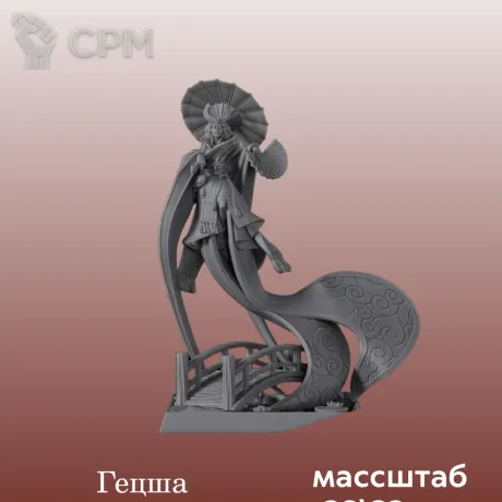 Описание картинки Катай/Ниппон, Miao от 3DPrintClub по цене 375руб | Свободный Рынок Миниатюр - СРМ