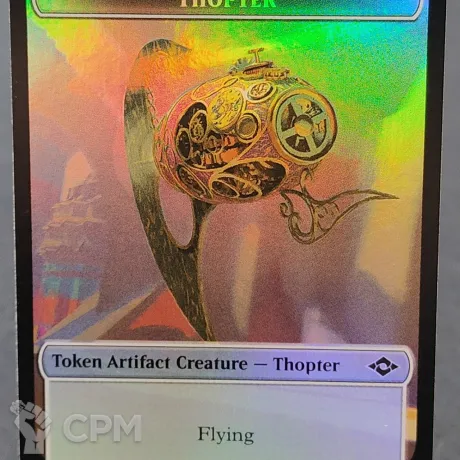 Описание картинки Thopter Token (MH2) от Барахолка Баллиоза по цене 100руб | Свободный Рынок Миниатюр - СРМ
