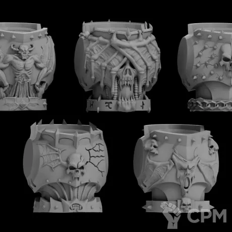 Описание картинки Noctis torso от LDBits по цене 512руб | Свободный Рынок Миниатюр - СРМ