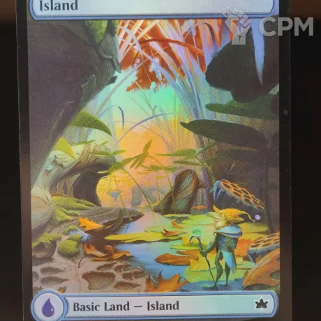 Описание картинки Island (BLB Full Art Foil) от Барахолка Баллиоза по цене 250руб | Свободный Рынок Миниатюр - СРМ