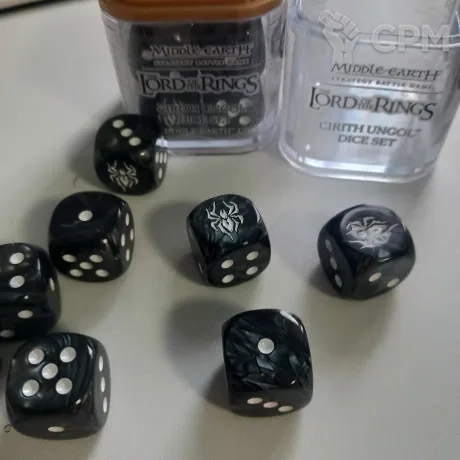 Описание картинки Cirith Ungol Dice set от Hierohpant по цене 9 500руб | Свободный Рынок Миниатюр - СРМ
