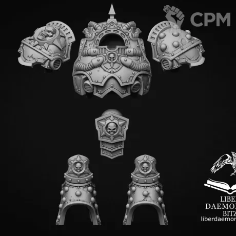 Описание картинки Armour model “Vetustus” type Gass от LDBits по цене 968руб | Свободный Рынок Миниатюр - СРМ