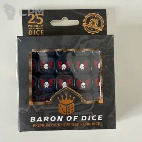 Описание картинки Baron of dice Claws of Midnight (night lords) от nordfront90 по цене 5 000руб | Свободный Рынок Миниатюр - СРМ