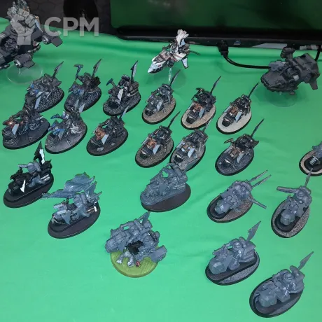 Описание картинки Армия Dark Angels Ravenwing от Jazz по цене 26 000руб | Свободный Рынок Миниатюр - СРМ