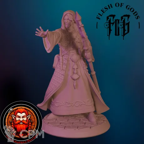 Описание картинки Человек чародей от Falgrim's_shop по цене 420руб | Свободный Рынок Миниатюр - СРМ