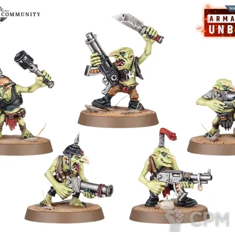 Описание картинки Armageddon Gretchin от Mechanikus Forge по цене 700руб | Свободный Рынок Миниатюр - СРМ