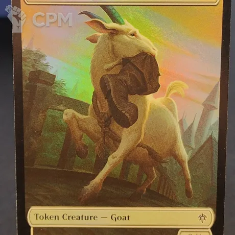 Описание картинки Goat Token (ELD) от Барахолка Баллиоза по цене 100руб | Свободный Рынок Миниатюр - СРМ