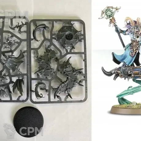 Описание картинки Tzaangor Shaman от zurdo по цене 3 000руб | Свободный Рынок Миниатюр - СРМ