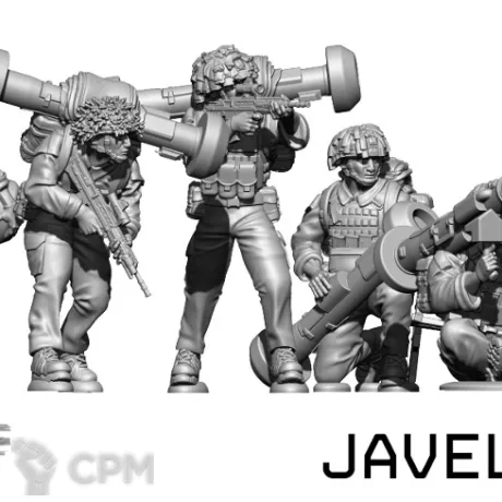 Описание картинки Javelin Section от Wardog Workshop по цене 200руб | Свободный Рынок Миниатюр - СРМ