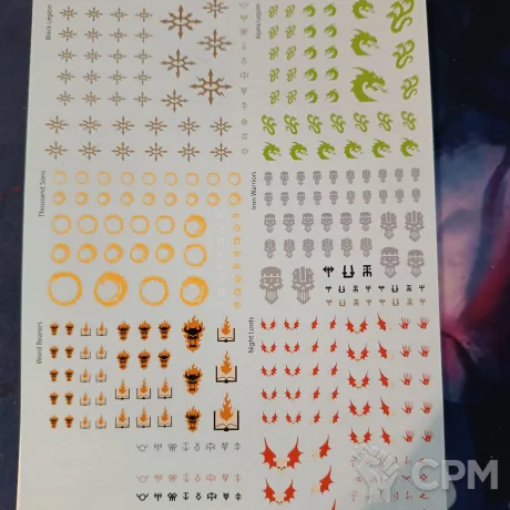 Описание картинки Chaos Space Marine Transfer Sheet от Н по цене 400руб | Свободный Рынок Миниатюр - СРМ