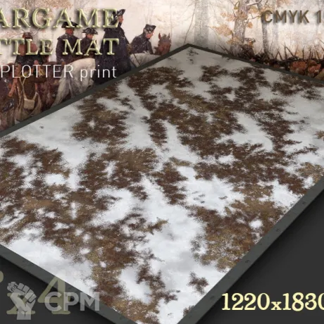 Описание картинки Игровое поле "Winter Is Coming" bm044 6'х4' от WargamePrint по цене 3 450руб | Свободный Рынок Миниатюр - СРМ
