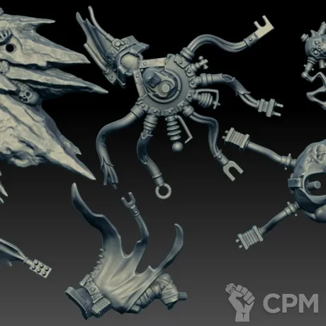 Описание картинки Weirdboy (Scan) от AxeL's Forge по цене 400руб | Свободный Рынок Миниатюр - СРМ