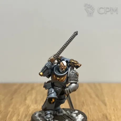 Описание картинки Wolf guard battle leader от Paul_Konovan по цене 4 500руб | Свободный Рынок Миниатюр - СРМ