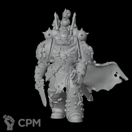 Описание картинки Night Lords Champion от Стальные Небеса по цене 200руб | Свободный Рынок Миниатюр - СРМ