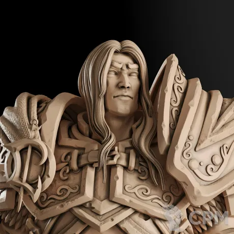Описание картинки Arthas Menethil Фигурка (World of Warcraft) от GAS3TXD  по цене 4 200руб | Свободный Рынок Миниатюр - СРМ