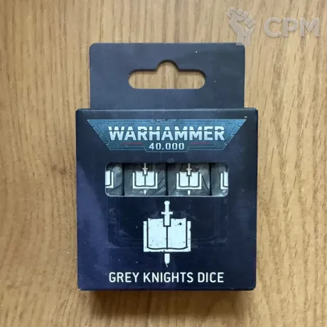 Описание картинки Grey Knights Dice от zurdo по цене 3 500руб | Свободный Рынок Миниатюр - СРМ