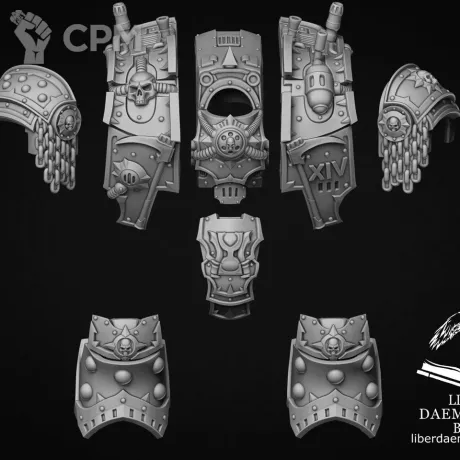 Описание картинки Armor model "Levi" type Gass от Bazilevs по цене 1 095руб | Свободный Рынок Миниатюр - СРМ