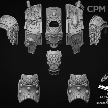 Описание картинки Armor model "Levi" type Gass от LDBits по цене 1 258руб | Свободный Рынок Миниатюр - СРМ