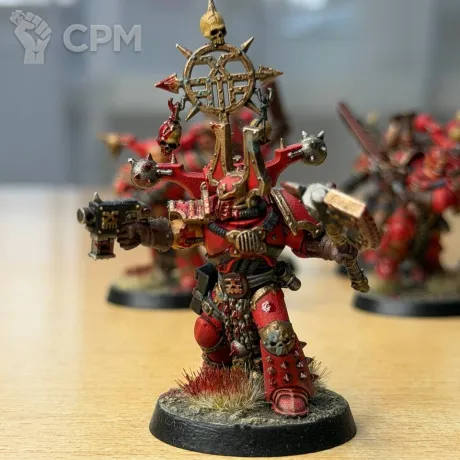 Описание картинки Khorne Berzerkers от RFX по цене 5 500руб | Свободный Рынок Миниатюр - СРМ