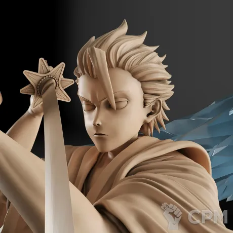 Описание картинки Hitsugaya (Bleach) от GAS3TXD  по цене 4 300руб | Свободный Рынок Миниатюр - СРМ