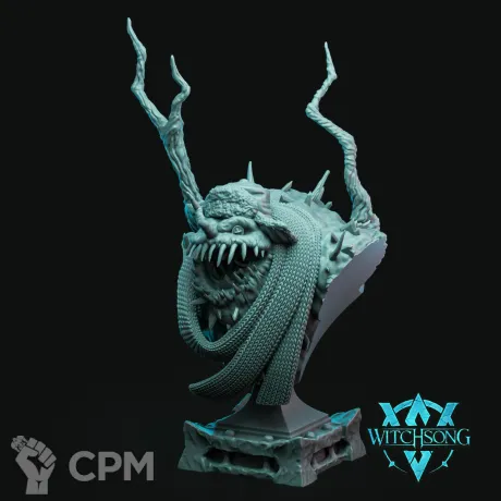 Описание картинки Bust - Wretched Snowman от ADEPT M&P по цене 2 000руб | Свободный Рынок Миниатюр - СРМ