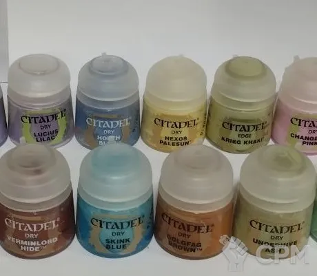 Описание картинки Набор красок линейки Edge и Dry от MiniaturesFAN по цене 3 500руб | Свободный Рынок Миниатюр - СРМ